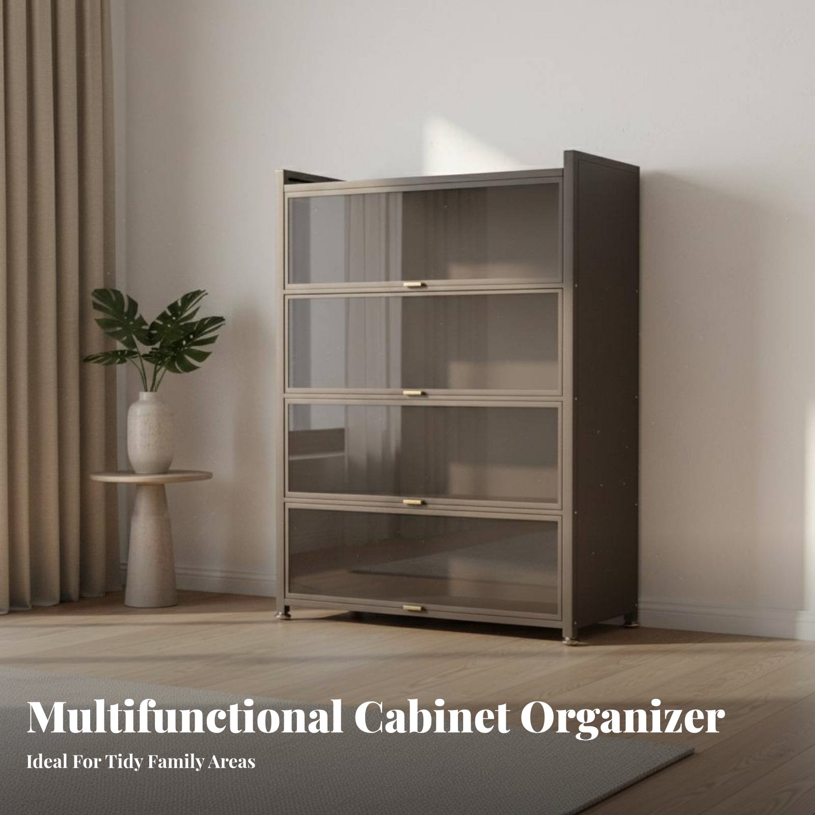 Glass Cabinet Display - خزانة عرض للتماثيل مقاومة للبقايا والأتربة