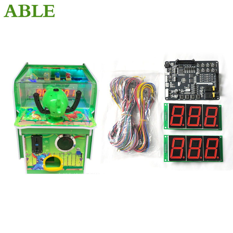 Whack A Mole Arcade - آلة لعبة أركيد كروية لجزيرة الديناصورات،