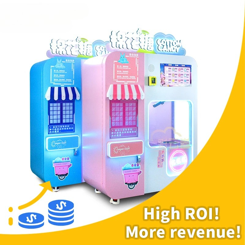 Candy Vending Machine - آلة بيع غزل البنات بـ 6