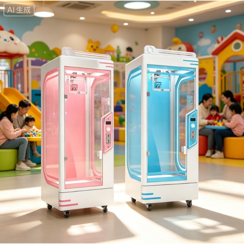 آلة جوائز مخصصة تعمل بالعملة ا - مراجعة Arcade Prize Vending Machine وسعره