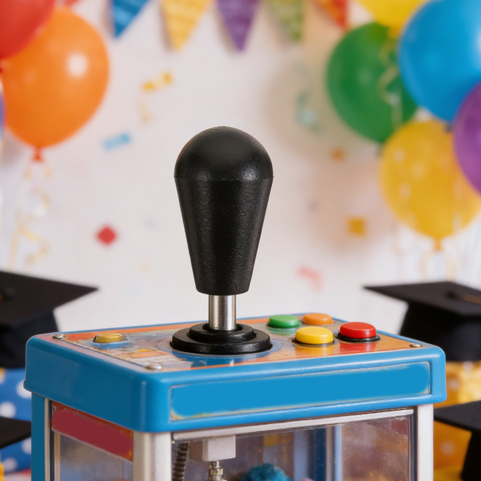 قطعتان من رؤوس عصا التحكم الكر - مراجعة Joystick Arcade Parts وسعره