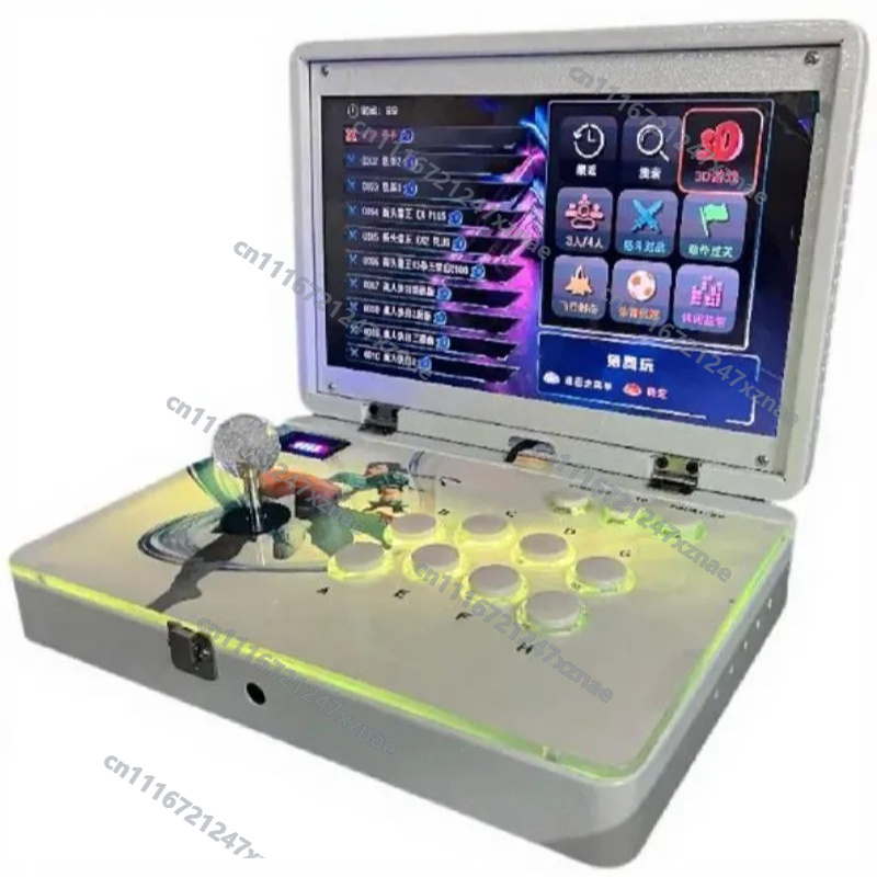جهاز ألعاب أركيد محمول مقاس 14 - مراجعة Joystick Arcade Parts وسعره