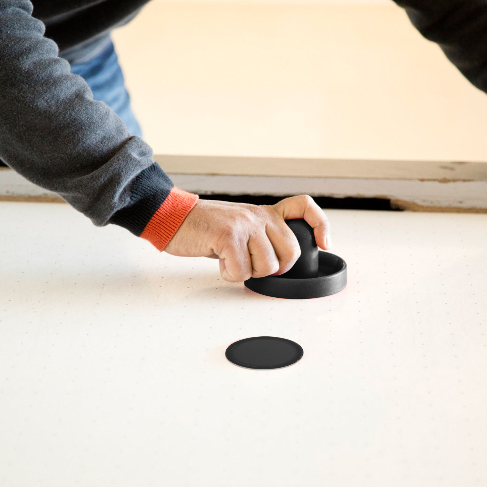 مجموعة واحدة من دافعات أقراص ا - مراجعة Air Hockey Table وسعره